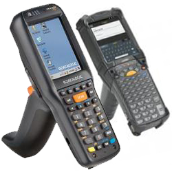 Barcodescanner von Datalogic Skorpio X4 sowie Zebra MC9200