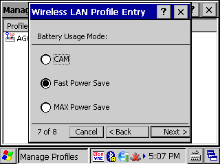 Wireless-LAN Einrichtung 10