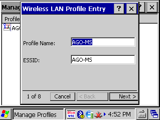 Wireless-LAN Einrichtung 3