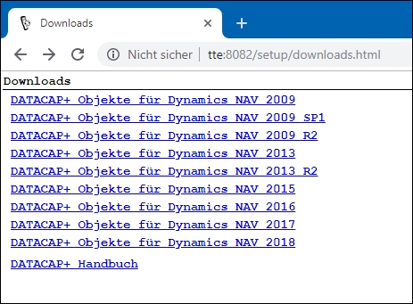 Download the Dynamics NAV objects